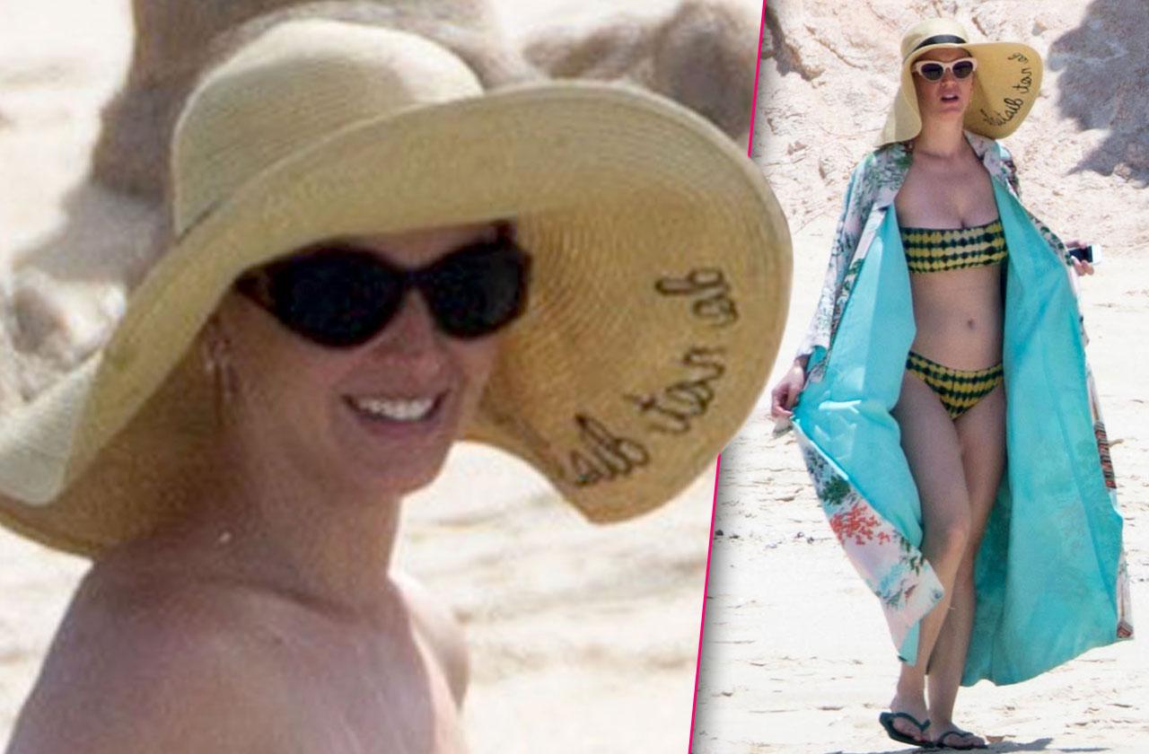 Katy Perry Bikini Boobs Beach Cabo Mexico