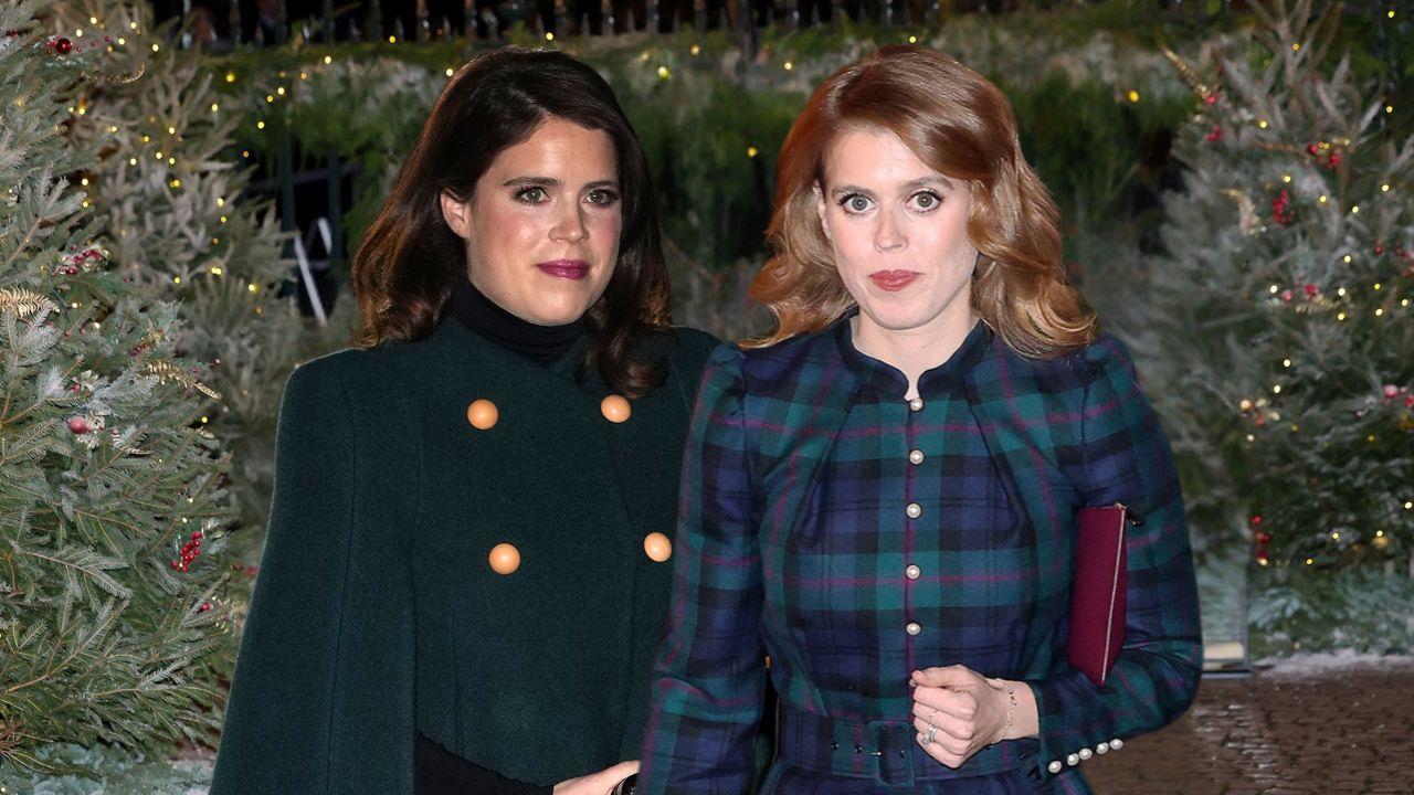 Photo of Princesses Beatrice and Eugenie