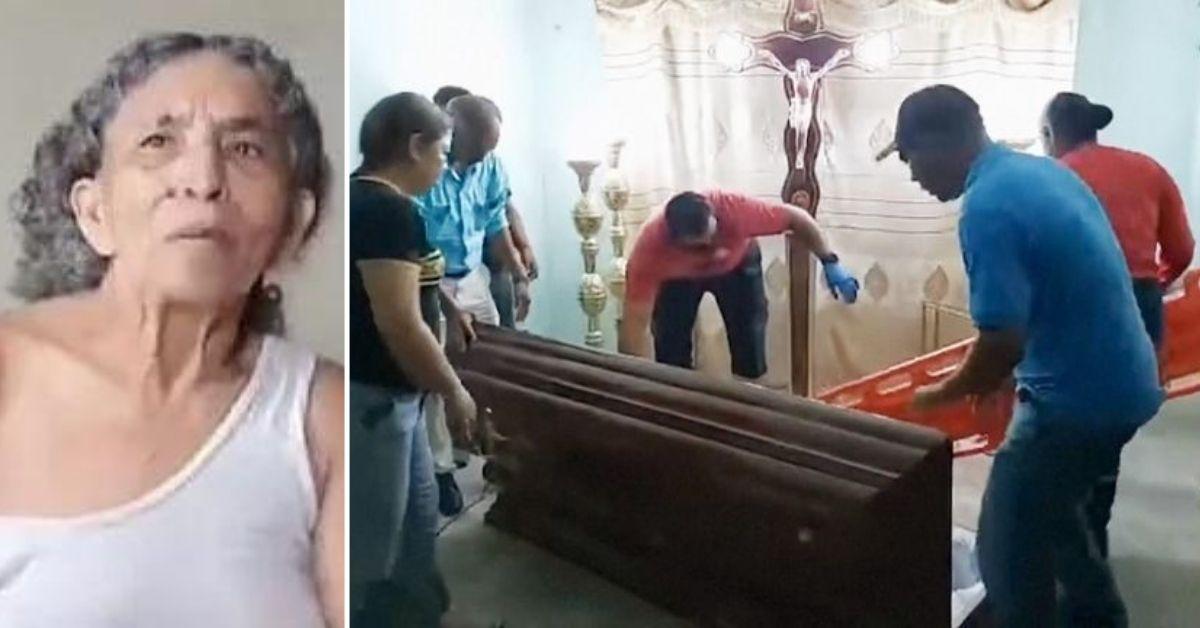 Woman Who Knocked On Coffin During Wake Now Officially Declared Dead