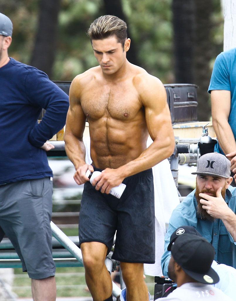 Raising The Bar Ripped Zac Efron Shows Off Insane Shape He Got Into For Baywatch 