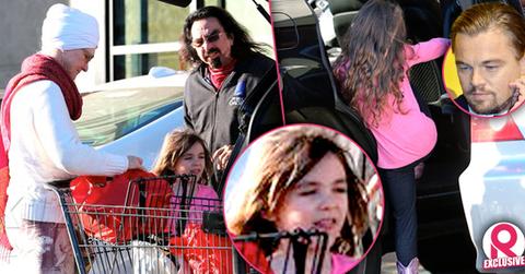 //leonardo dicaprio abducted niece reunited with grandfather george wide