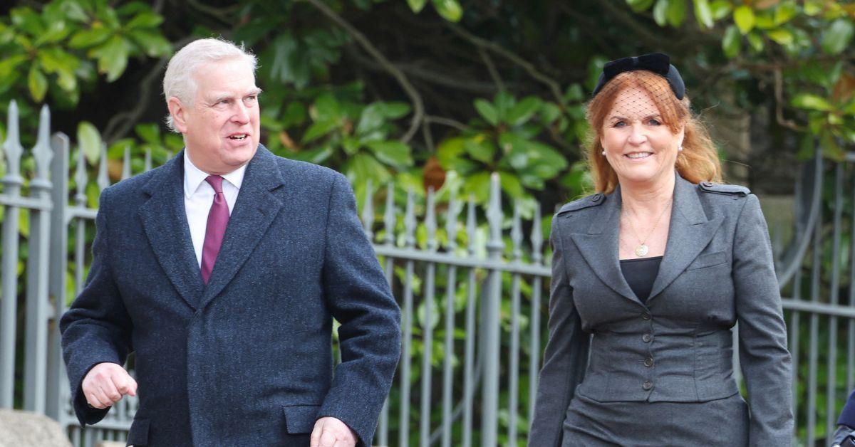 Photo of Prince Andrew and Sarah Ferguson