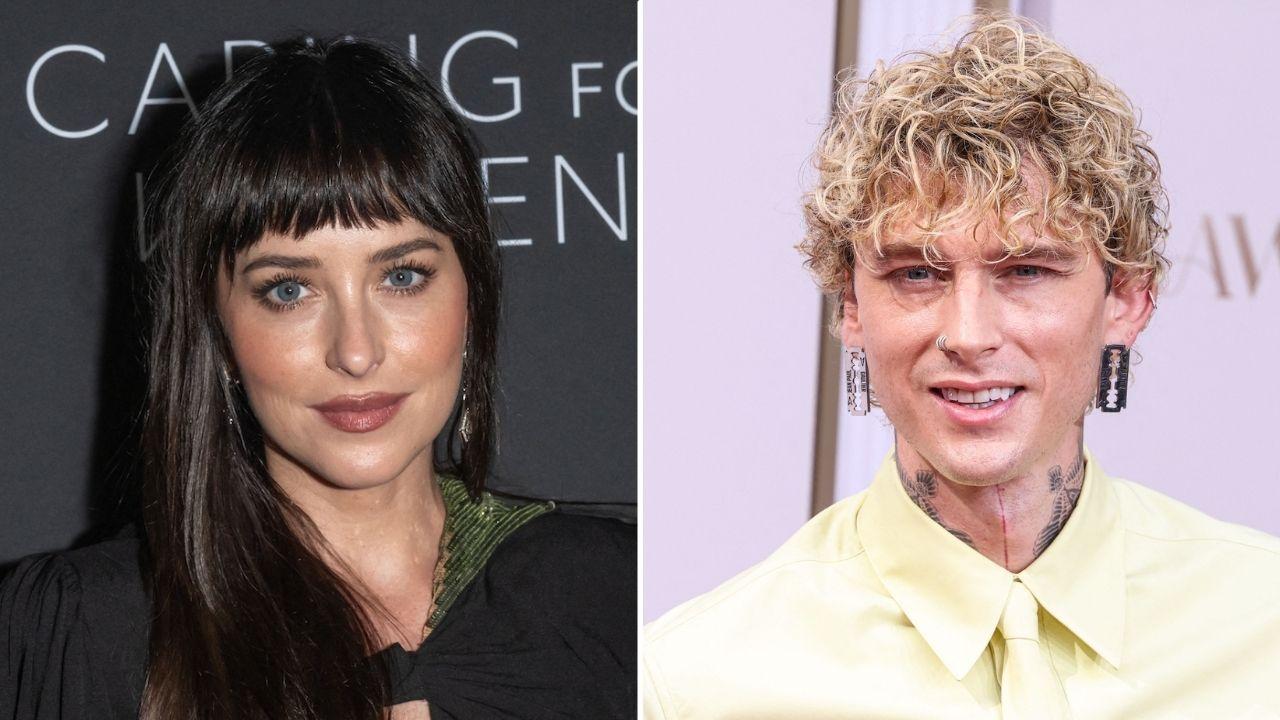 Photo of Dakota Johnson, Machine Gun Kelly