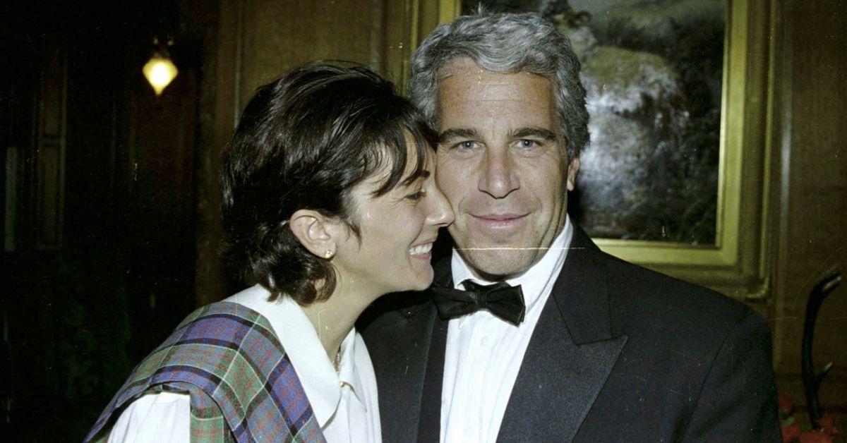 Photo of Jeffrey Epstein and Ghislaine Maxwell