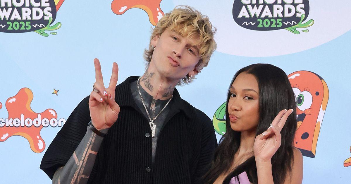 Picture of machine gun kelly and Casie Colson Baker
