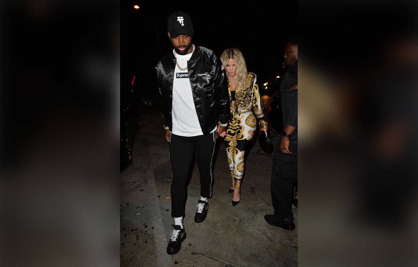 Khloe kardashian tristan thompson date night cheating scandal