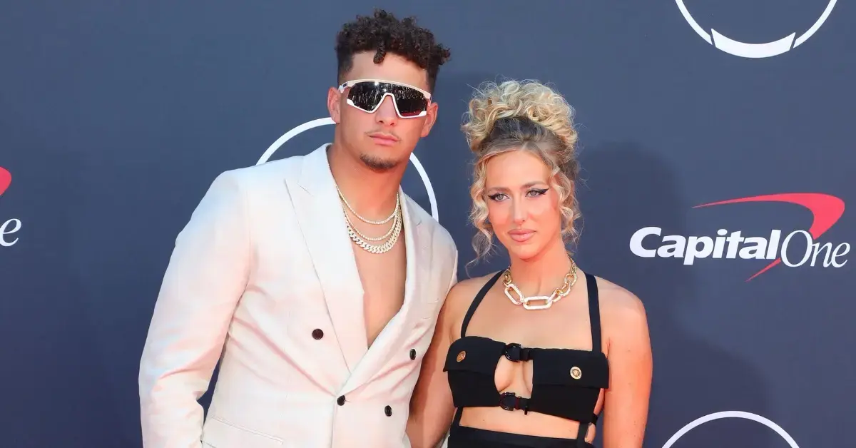 brittany mahomes attended tone deaf dinner travis kelce patrick super bowl parade celebration backlash