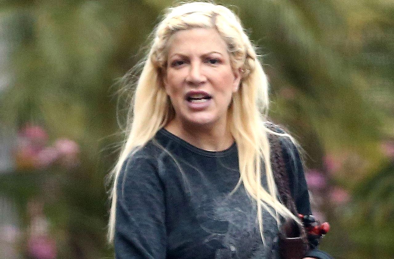 //tori spelling cops called pp