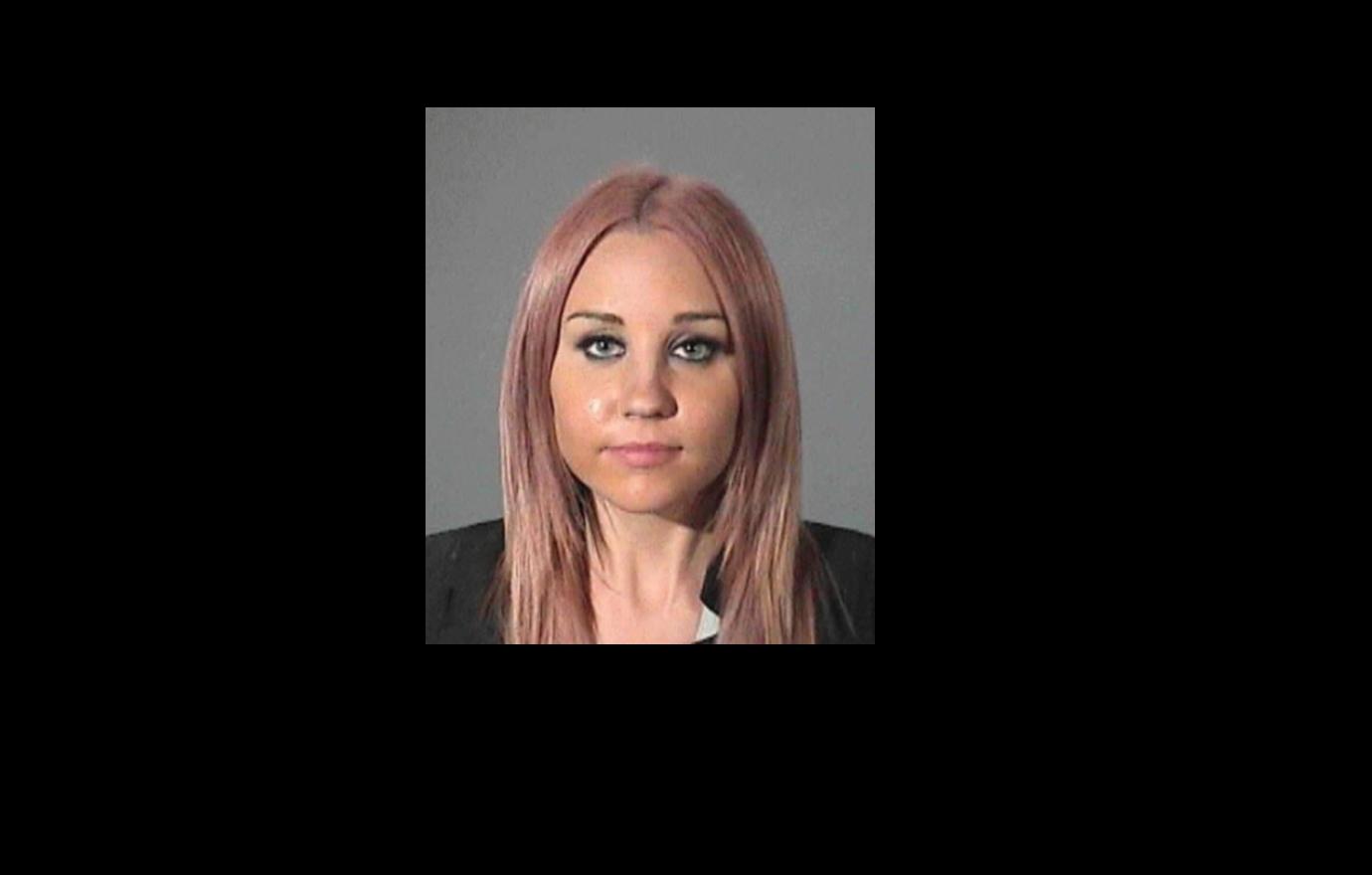 Amanda Bynes infamous mug shot