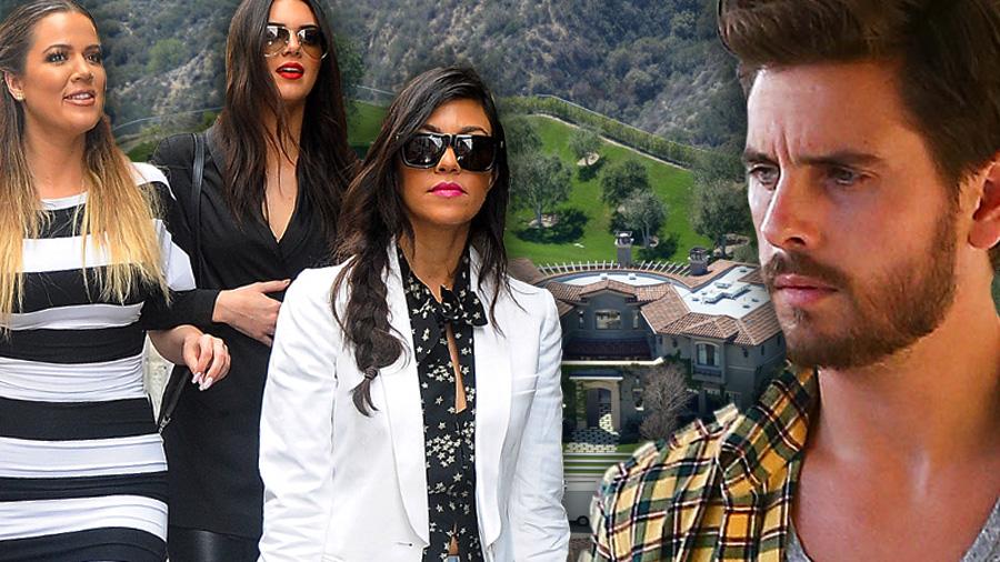 Scott Disick Hostage Home Kourtney Kardashian