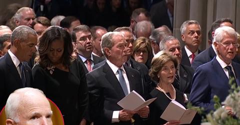 John McCain Memorial Service Famous Friends Say Goodbye