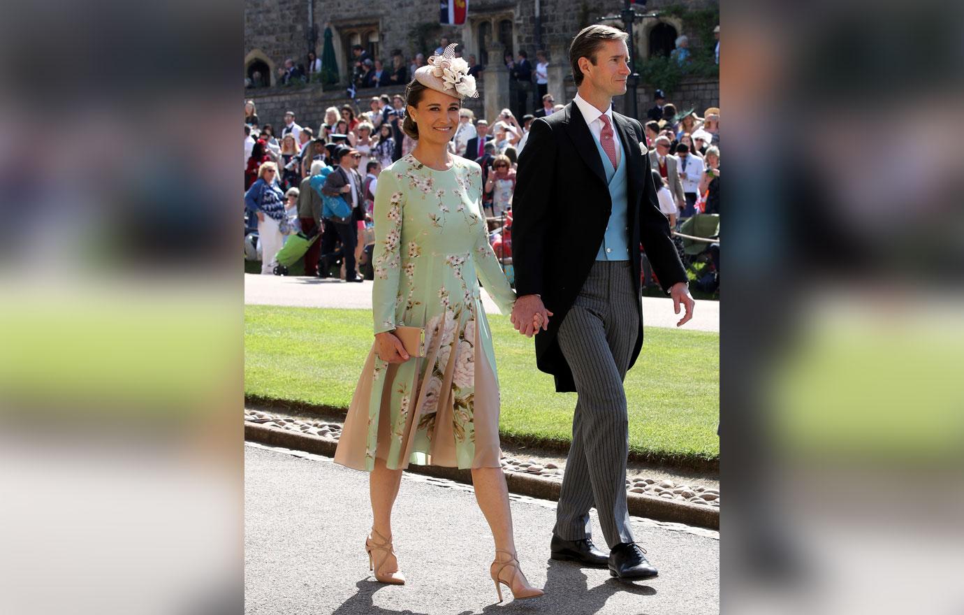 royal wedding pippa middleton pregnant baby bump photos