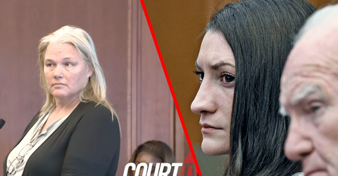 A woman has been arrested for allegedly filming jurors debating the fate of Lindsay Clancy.