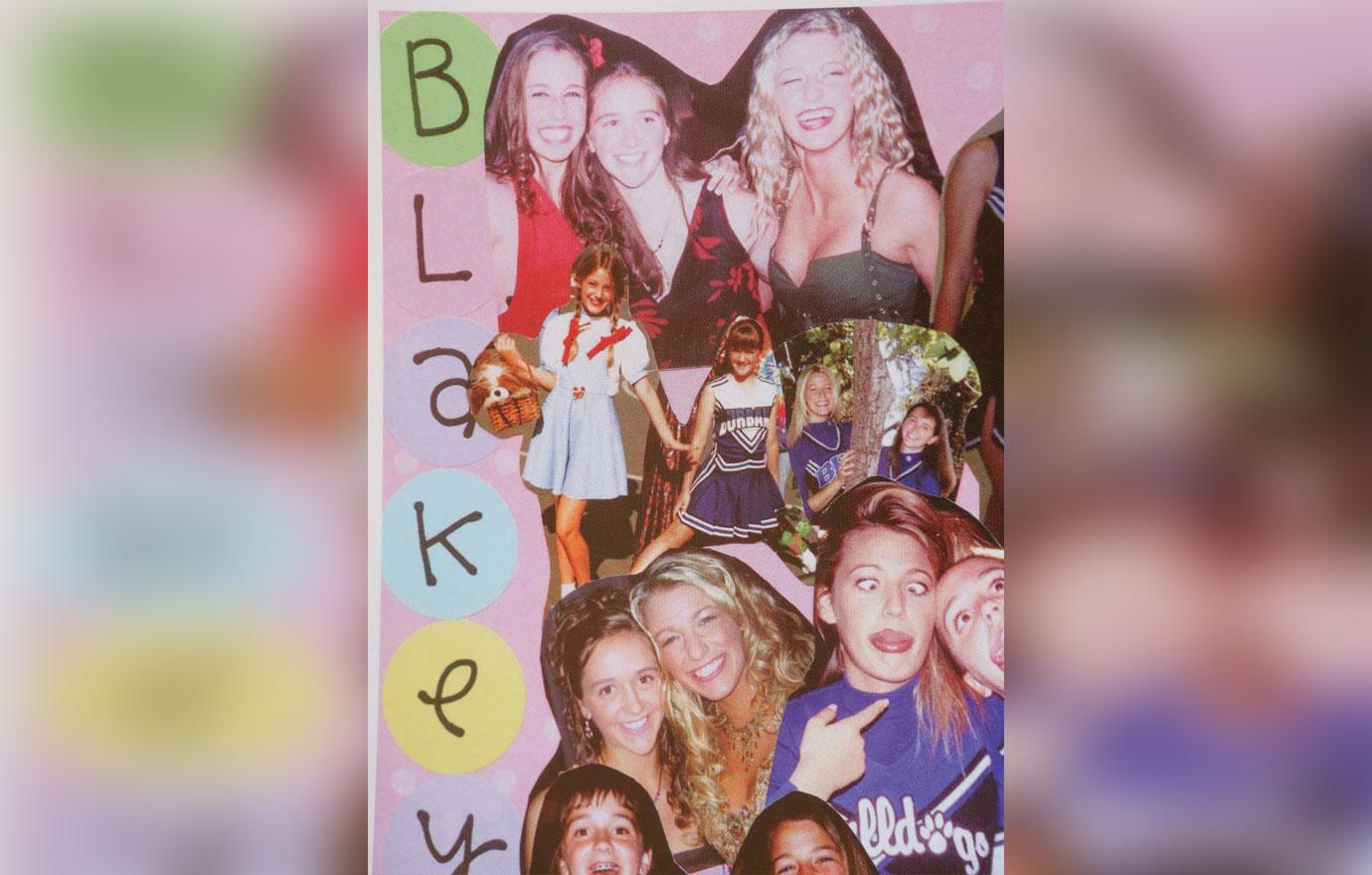 //Blake Lively yearbook photos