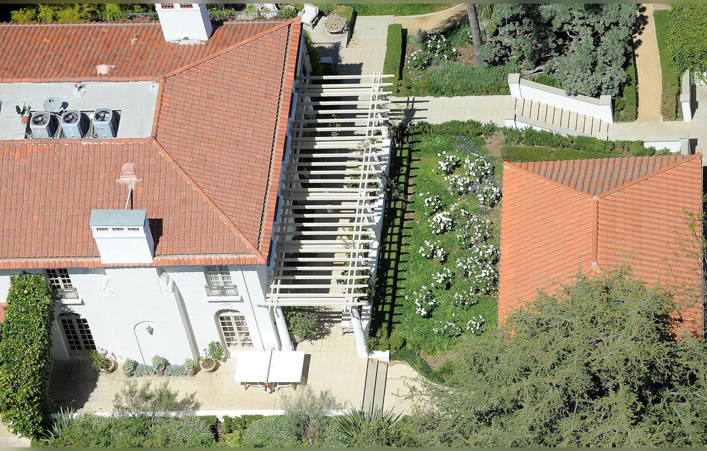 Brad Pitt House Aerial Photos Prove Spending Time With Kids