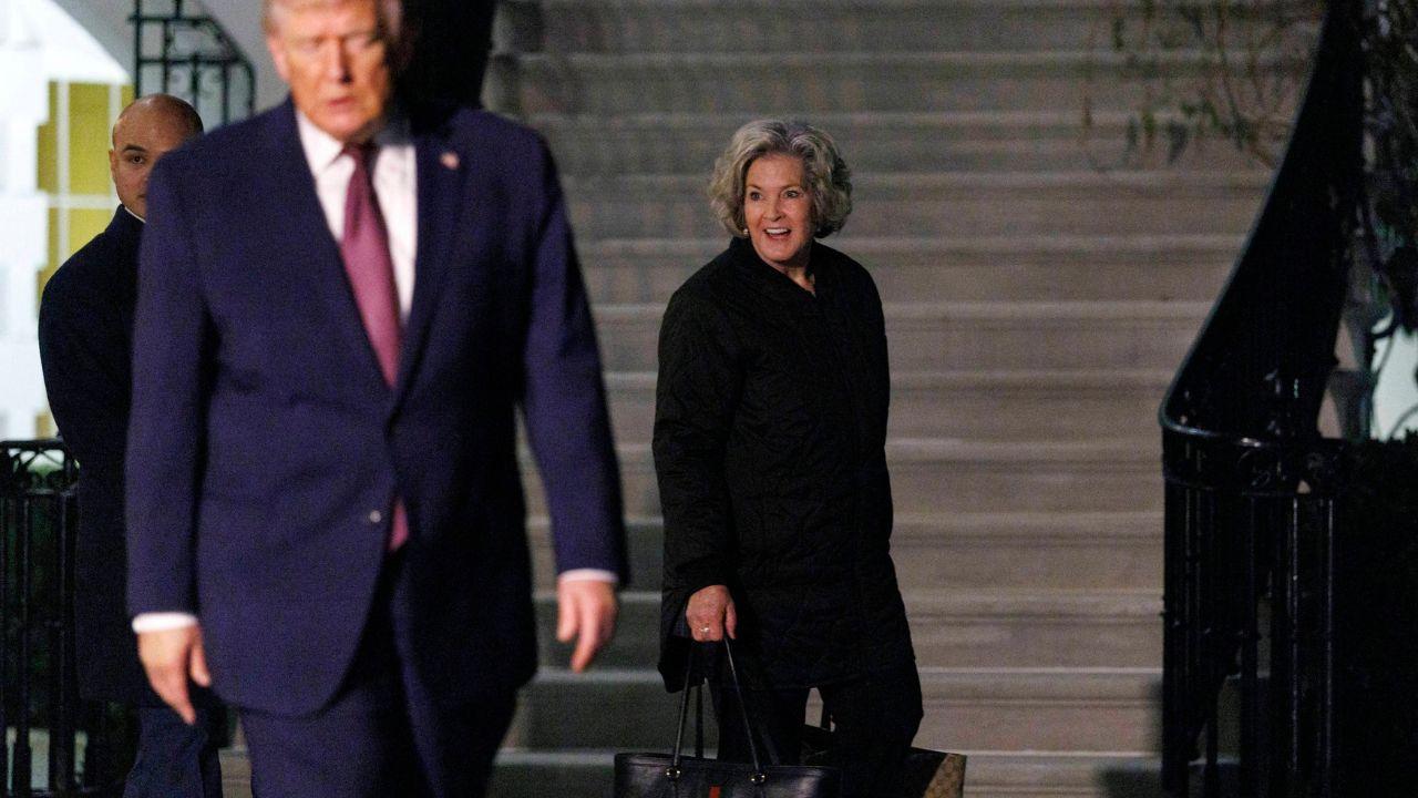 Photo of Donald Trump, Susie Wiles
