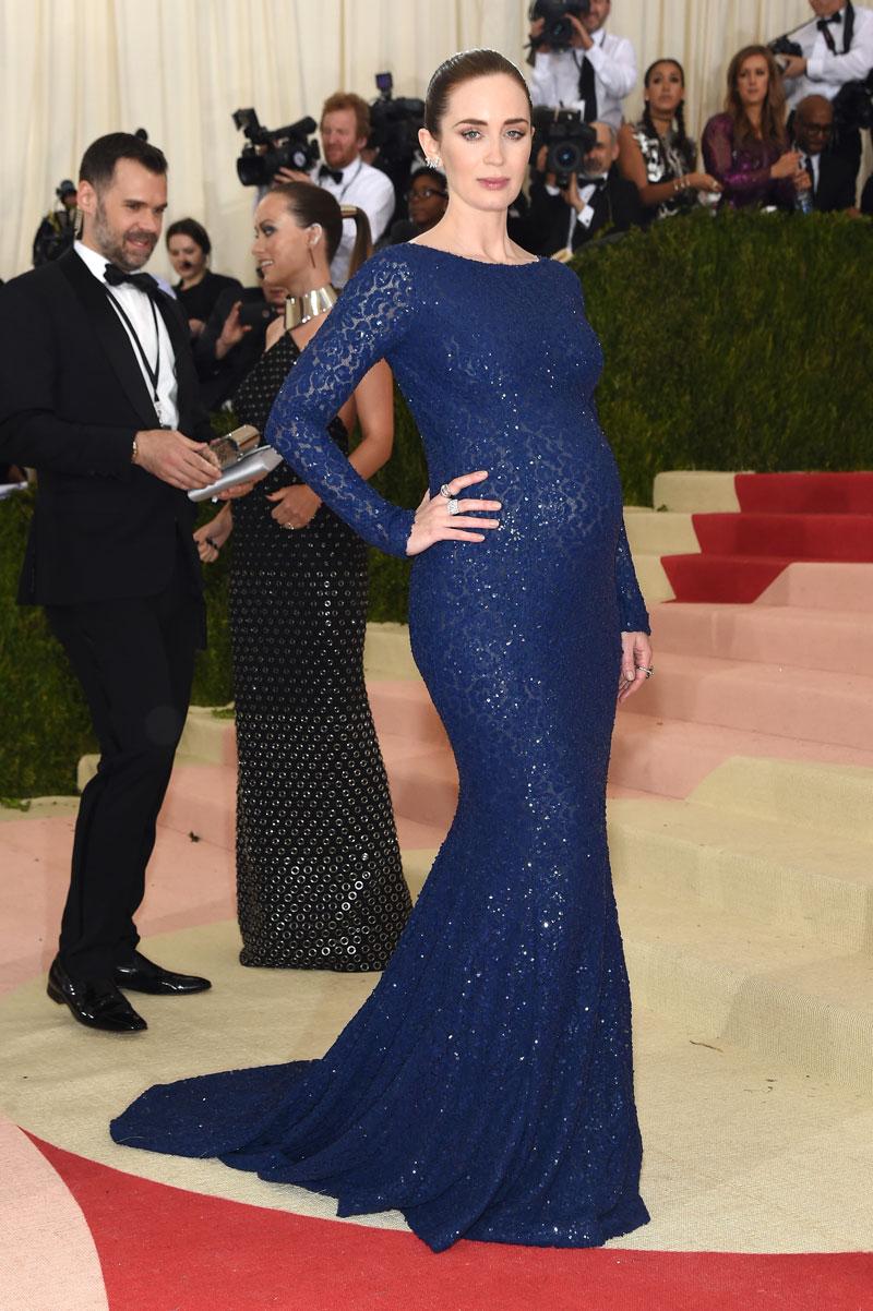 //Emily Blunt in Forevermark Diamonds at the  Met Gala