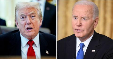 Photo of Donald Trump, Joe Biden