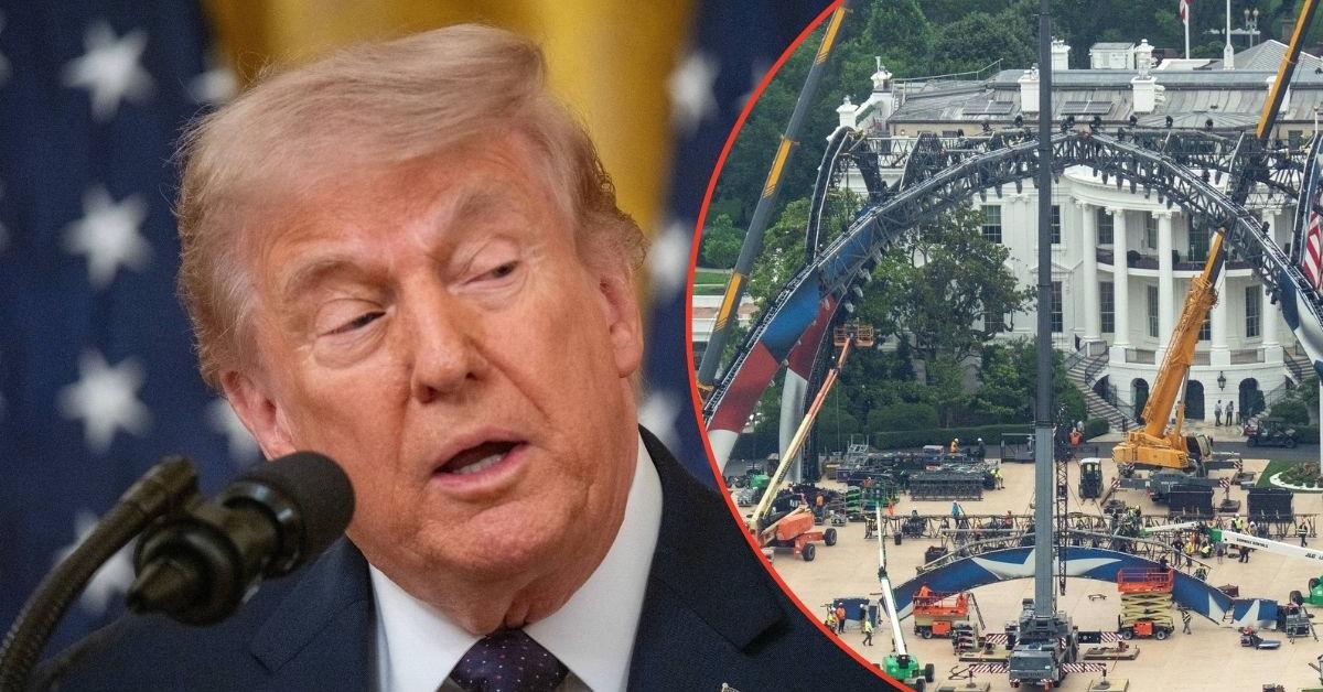 Trump's 'Aggressive' Plan to Build Major Arch Before White House Exit Exposed — As Prez Adds Another Construction Project to the List