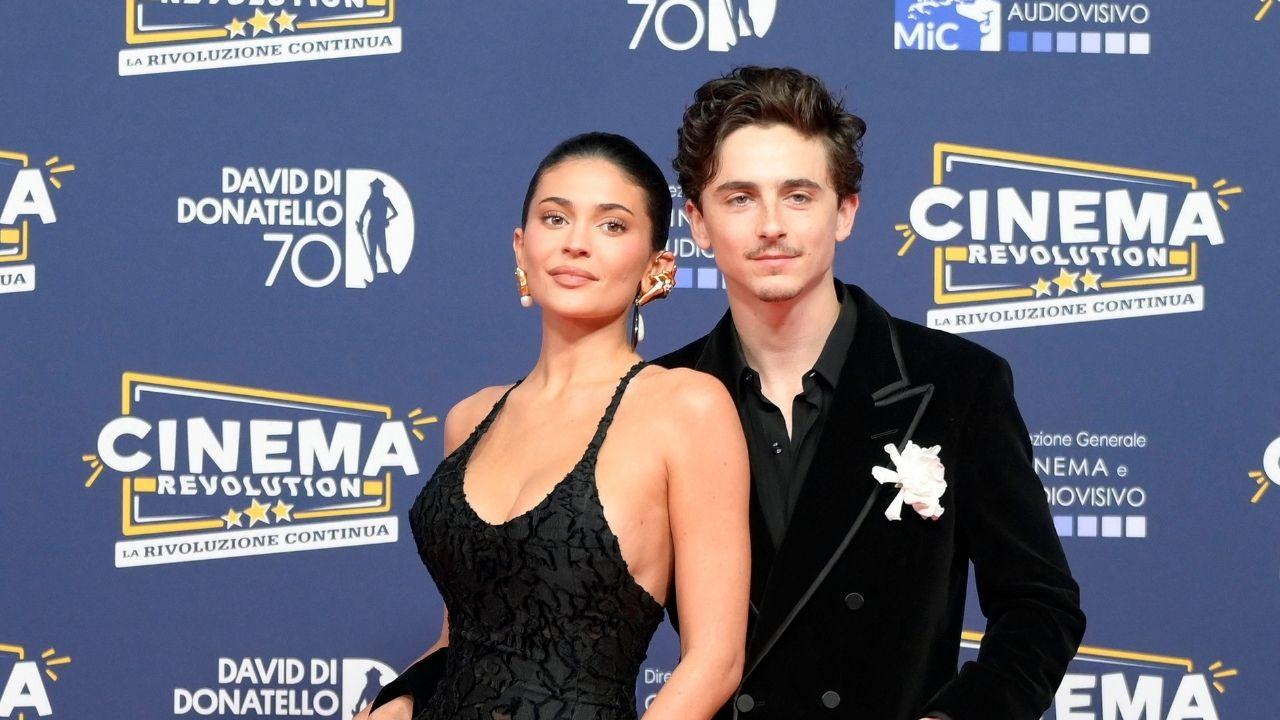 Photo of Timothee Chalamet and Kylie Jenner