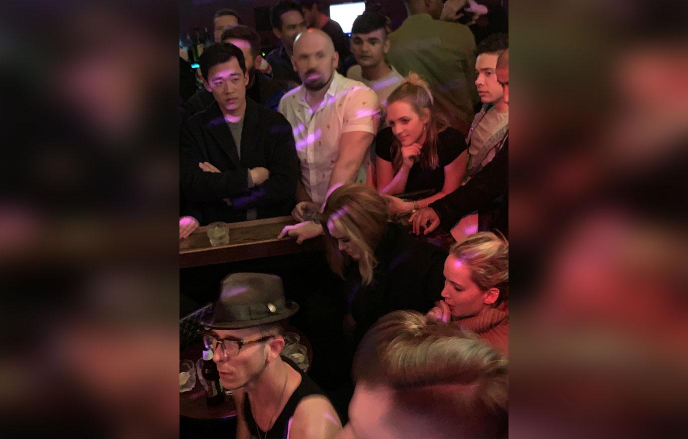 //adele jennifer lawrennce visit new york city gay bar