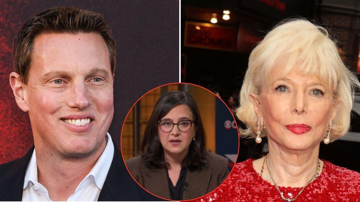 picture of David Ellison, Lesley Stahl and Bari Weiss