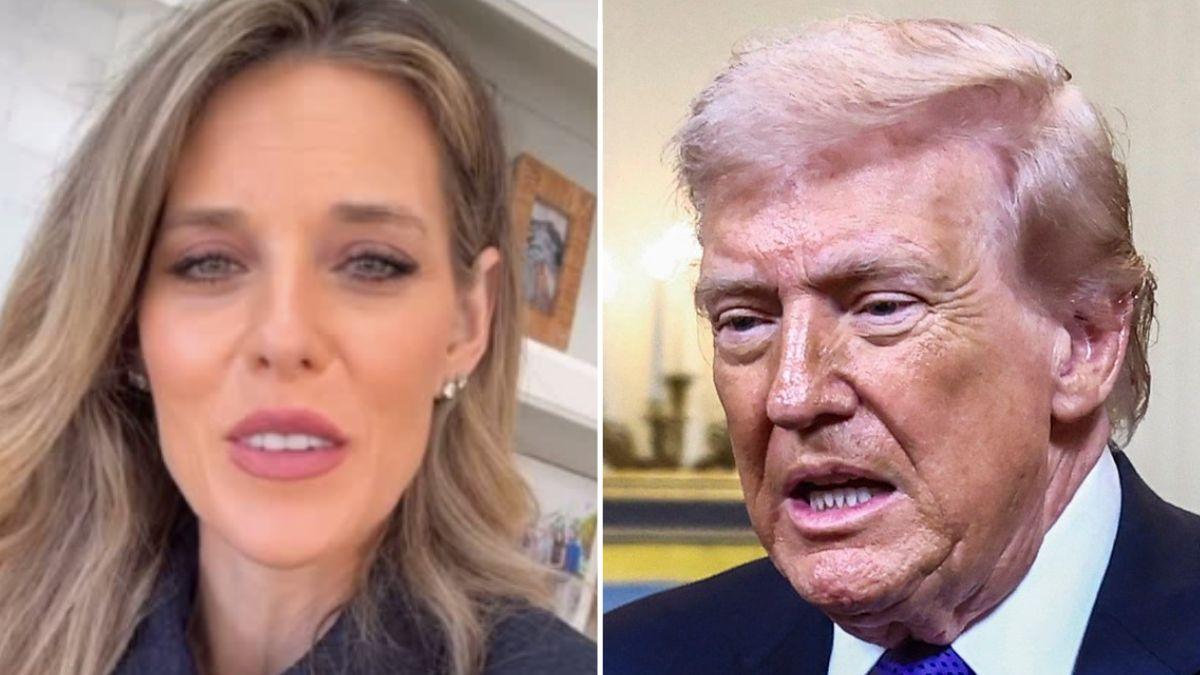 picture of Carrie Prejean Boller and Donald Trump