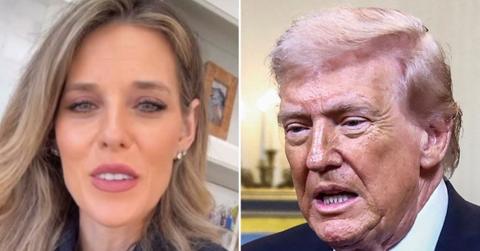 picture of Carrie Prejean Boller and Donald Trump