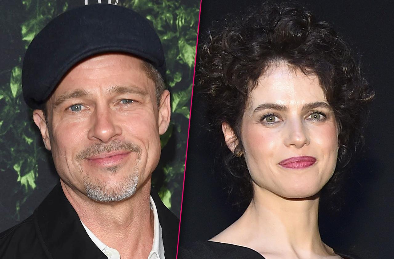 //Brad Pitt Girlfriend Neri Oxman Sober pp