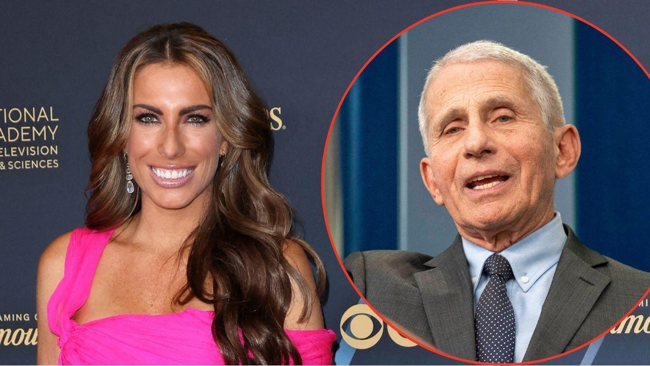 Split image of Alyssa Farah Griffin and Anthony Fauci