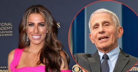 Split image of Alyssa Farah Griffin and Anthony Fauci