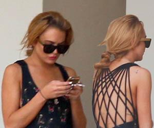 //lindsay lohan miami pp tall