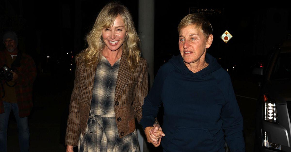 Portia de Rossi settles into the English countryside, living with DeGeneres.