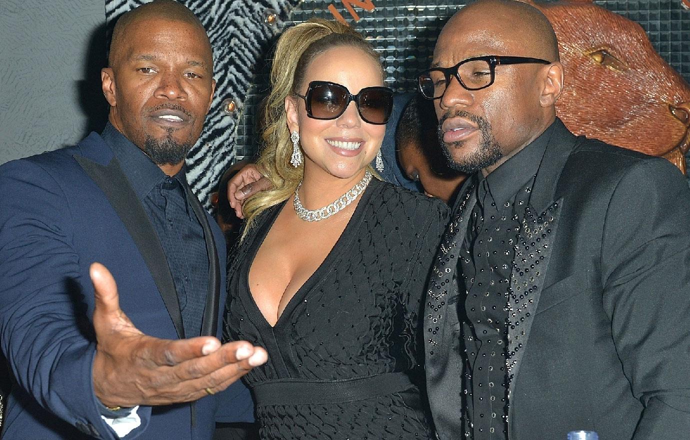 Mariah Carey Rocked Sunglasses Inside at Floyd Mayweather's Birthday