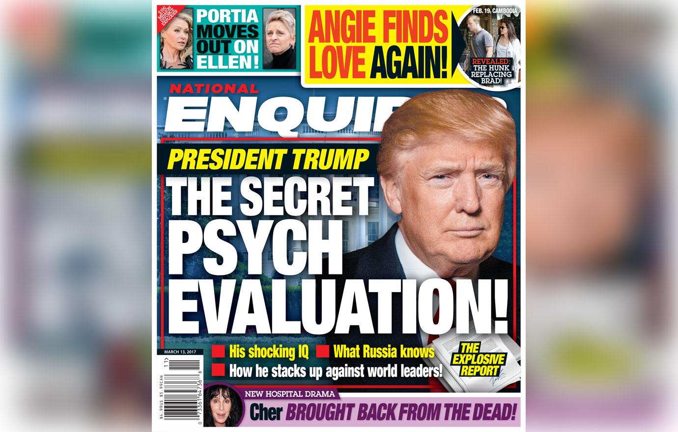 //president donald trump psych evaluation results