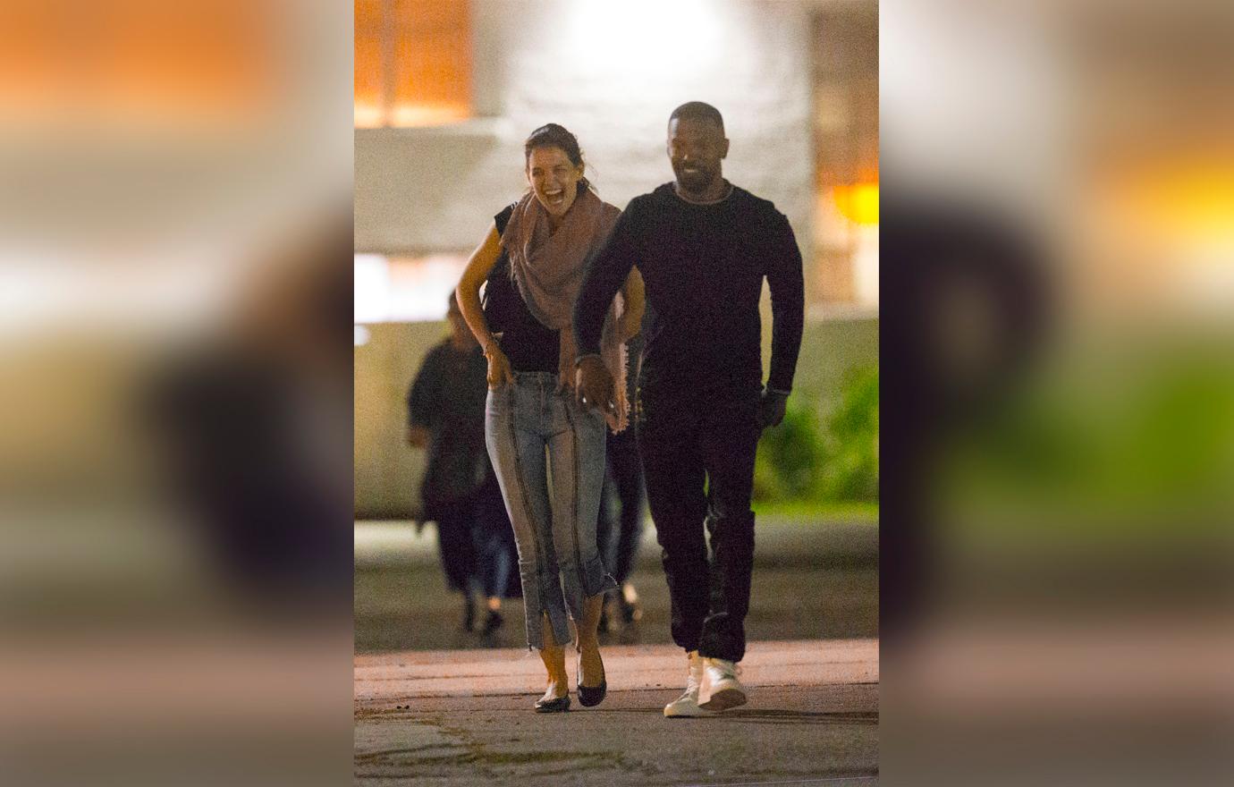 Katie Holmes Jamie Foxx Hold Hands New Orleans