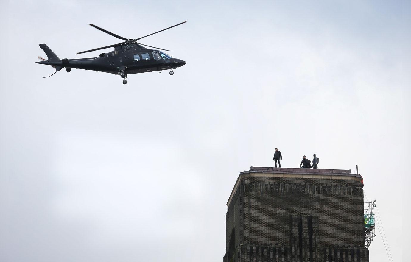 Tom Cruise Back On Mission Impossible Set After Broken Ankle