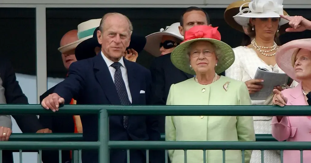 Photo of Prince Philip and Queen Elizabeth