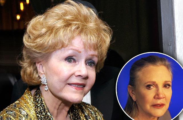 //debbie reynolds rushed hospital ambulance emergency carrie fisher death pp