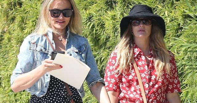 Cameron Diaz And Drew Barrymore Get Together