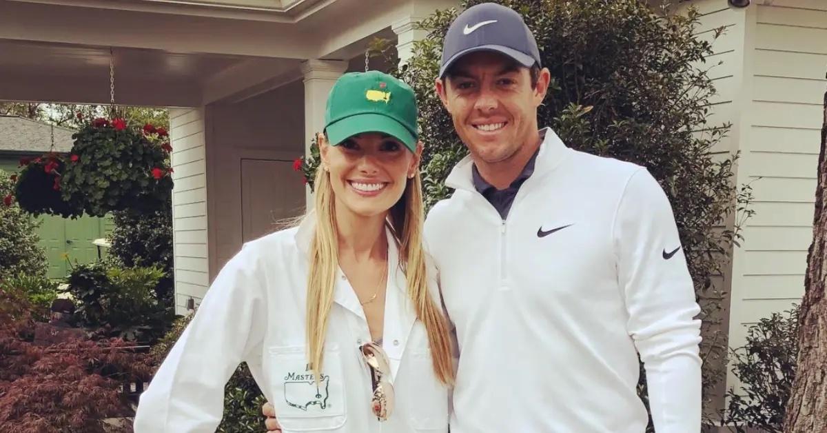 Photo of Erica Stoll and Rory McIlroy.