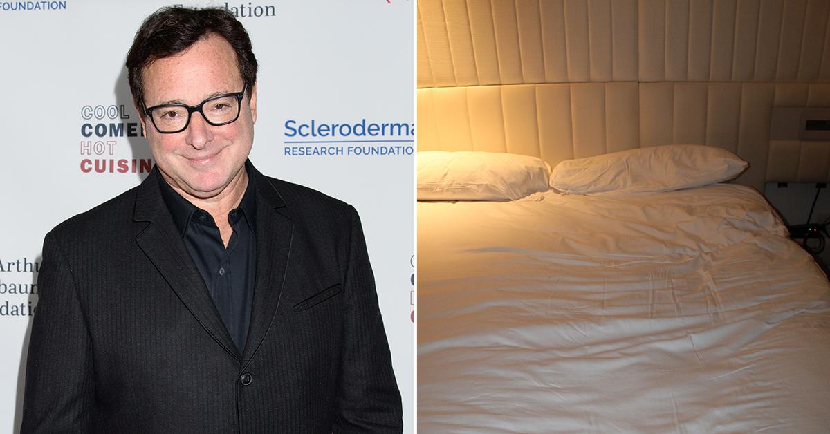 bob saget death scene not killed accidental fall headboard photos