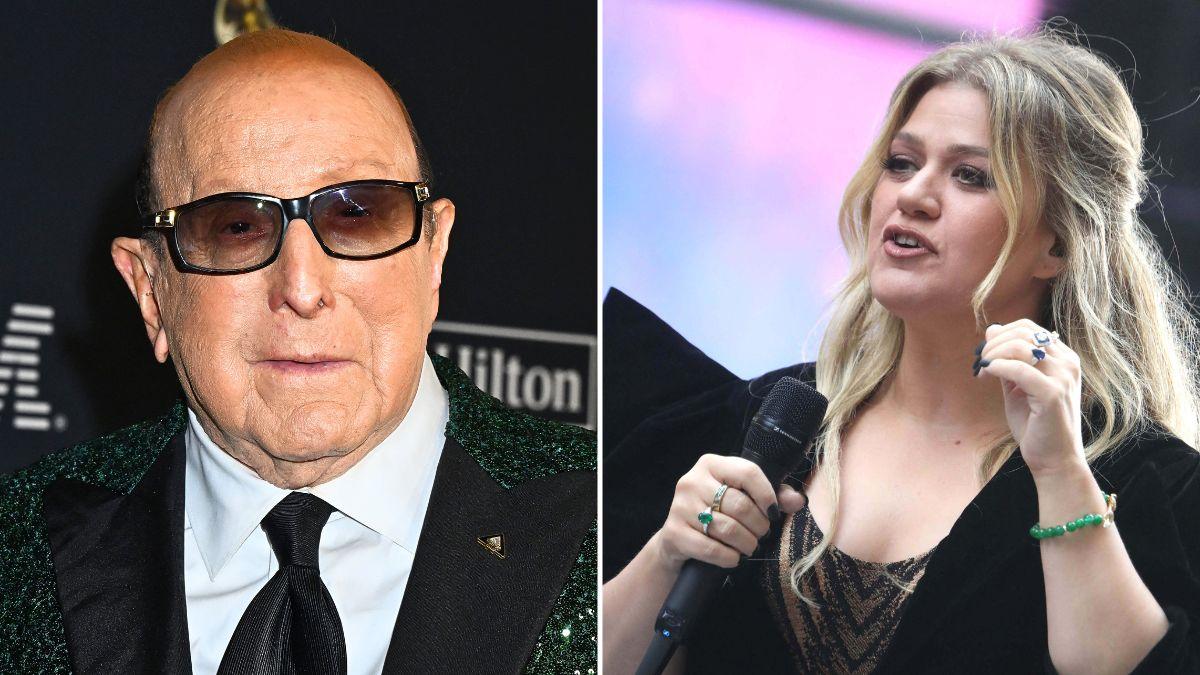Photo of Clive Davis, Kelly Clarkson