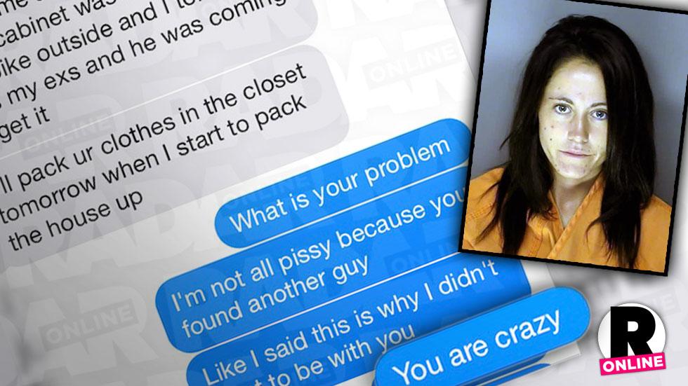 Jenelle Evans Arrested Again Nathan Griffith Crazy Text