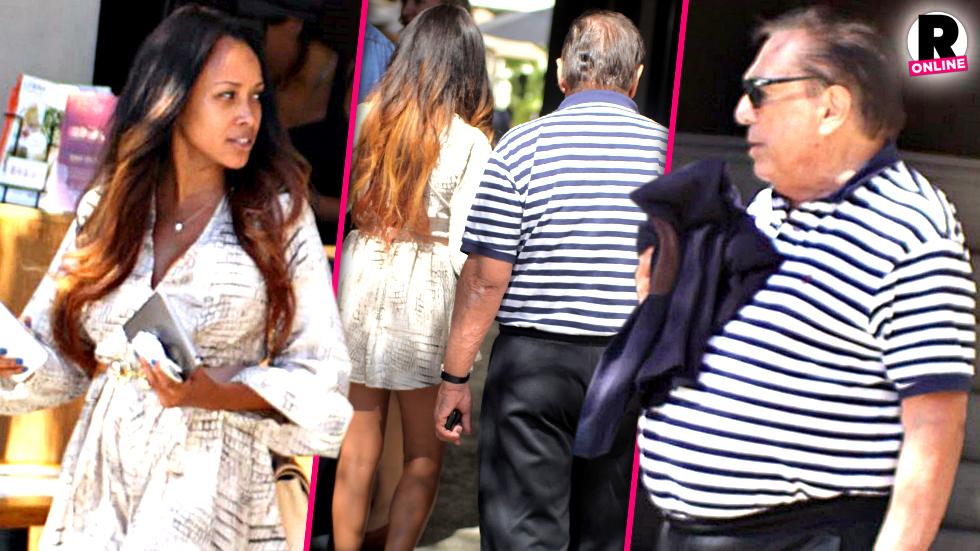 //donald sterling touchy feely new woman lunch los angeles