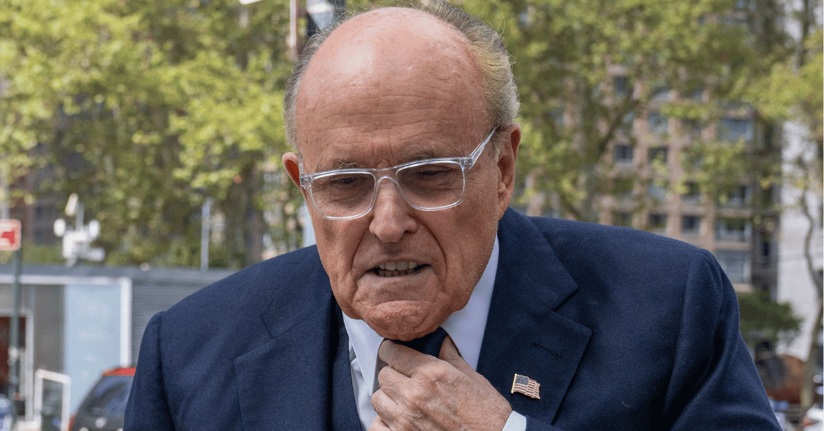 rudy giuliani mugshot released