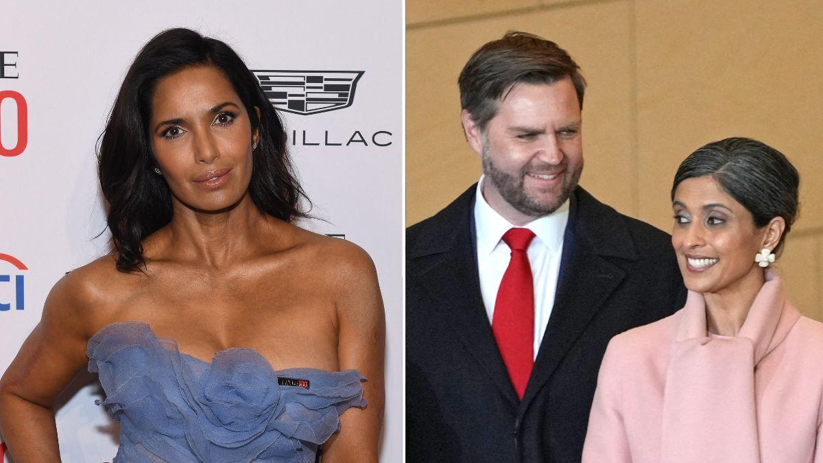 Photo of Padma Lakshmi, JD and Usha Vance