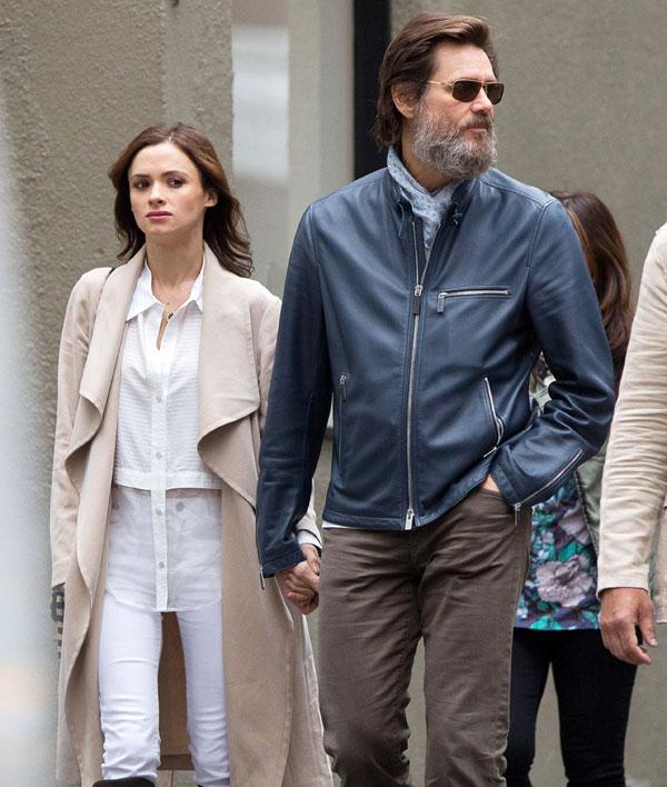 Jim Carrey Cathriona White In Happier Times Before Suicide