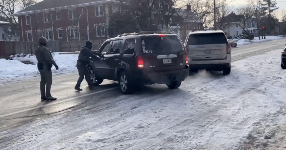 Photo of Minneapolis Ice Shooting