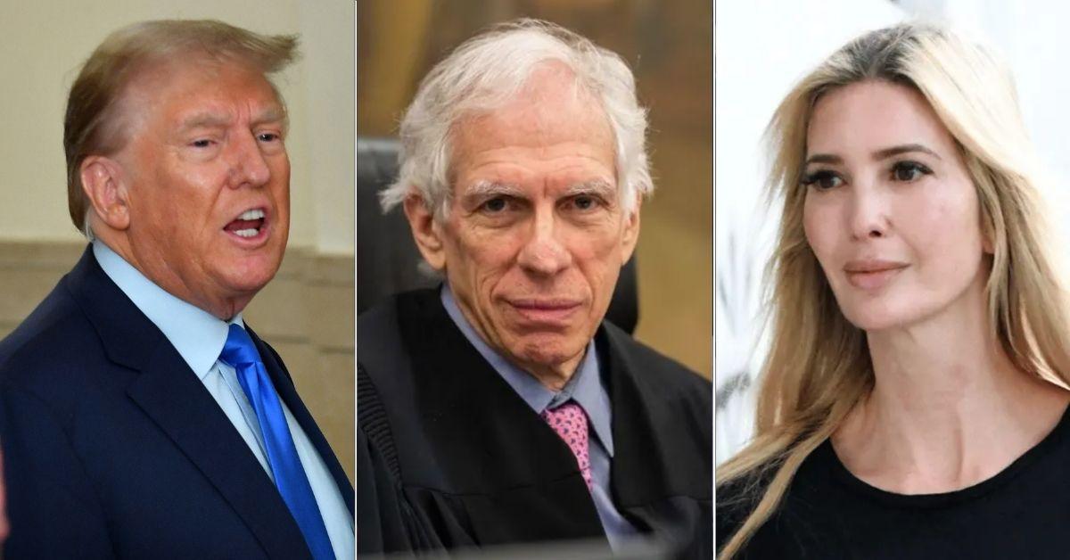 donald trump lashes out at nut job judge engoron over ivanka